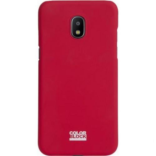 Coque rigide rouge Colorblock pour Samsung Galaxy J3 J330 2017