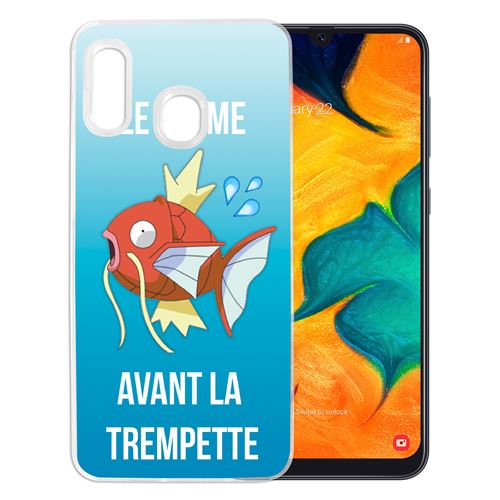 Coque pour Samsung Galaxy A20e -  Pokémon Le Calme Avant La Trempette Magicarpe