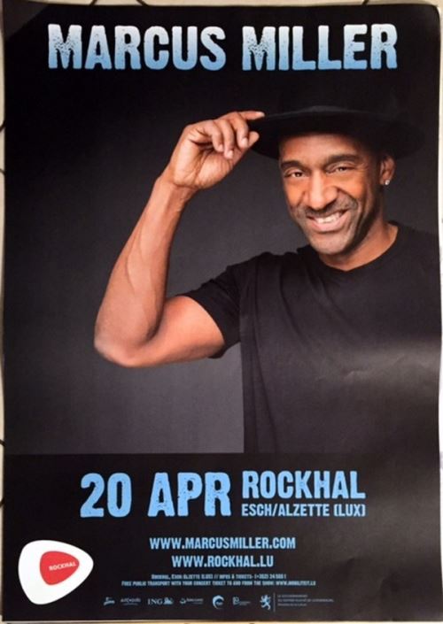 Marcus Miller - 60x80 cm - AFFICHE / POSTER