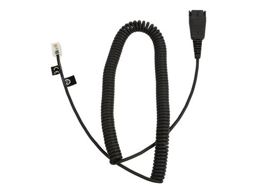Jabra - Câble Pour Casque Micro - Déconnexion Rapide Pour Rj-10