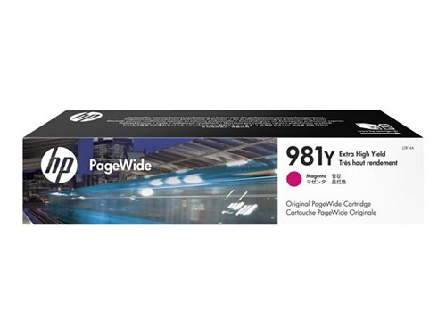 HP 981Y - à rendement extrêmement élevé - magenta - originale - PageWide - cartouche d'encre