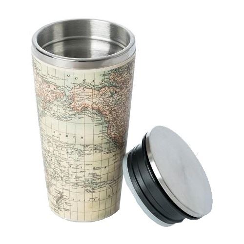 Chic.Mic gobelet à boire SlideCUP*Antique Map 700 ml