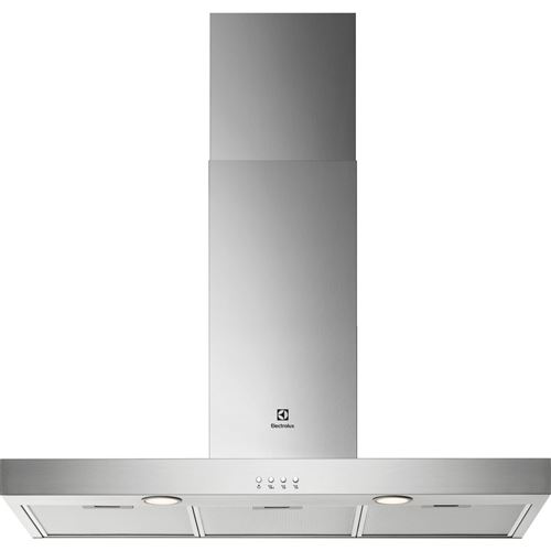 Electrolux LFT419X Monté au mur Acier inoxydable 600m³/h C hotte - Hottes (600 m³/h, Conduit/Recirculation, D, A, C, 68 dB)