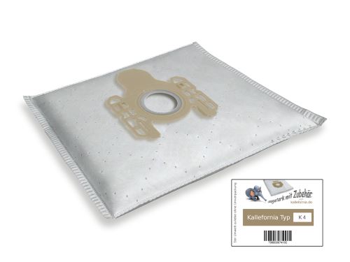 Kallefornia k4 10 sacs pour aspirateur Progress D 400 410 500 P60