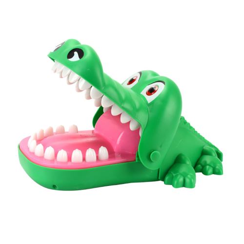 Crocodile Affamé Creative dentist Jeu Classique Mordre Party Main Jeu pour La Famille Green RA150