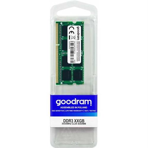 Mémoire RAM GoodRam GR1333S364L9S 4 GB DDR3 1333 MHz