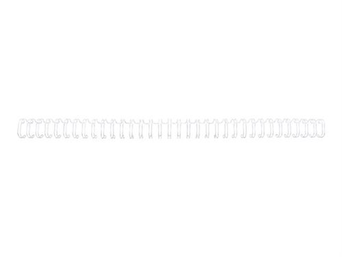 Gbc RG810870 Lot de 100 Peignes m&eacute;talliques WireBind Blanc 12,5 mm