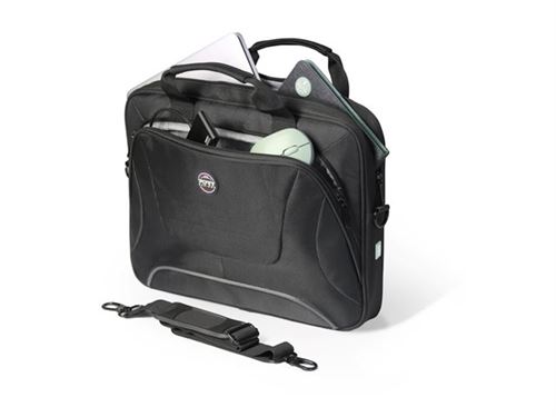 PORT COURCHEVEL Toploading - Sacoche pour ordinateur portable - 15.6 - noir