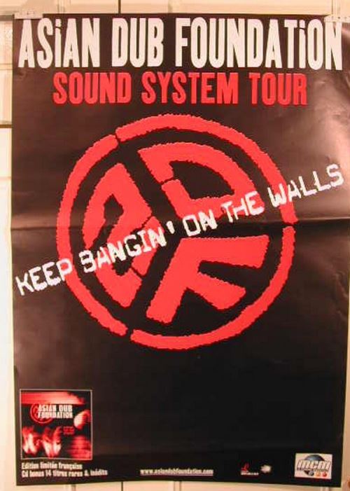 Asian Dub Foundation - 70x100 cm - AFFICHE / POSTER