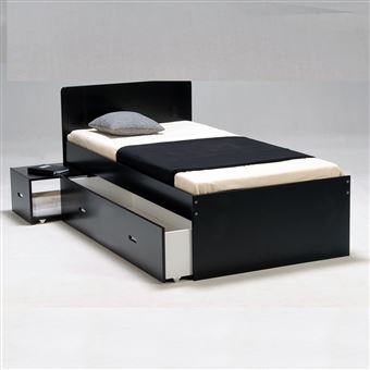 Lit noir 90x190 Clearance