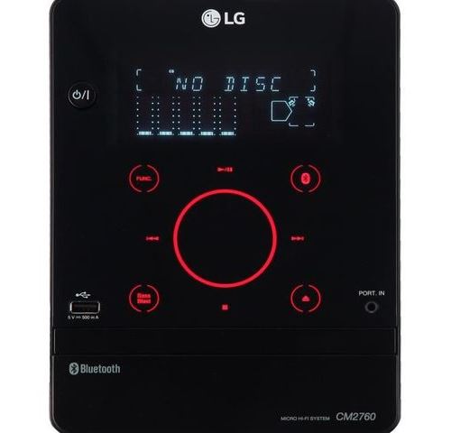 LG CM2460 - Micro Chaîne HiFi Bluetooth USB 100W - Noir - Chaine Hifi -  Achat & prix