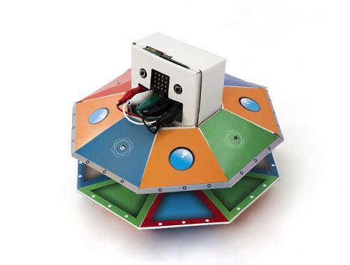 BinaryBots Ovni de Smart Toy - OVNI est Un Jouet éducatif Qui enseigne aux Enfants à du Code en s'amusant avec Le BBC Microbit