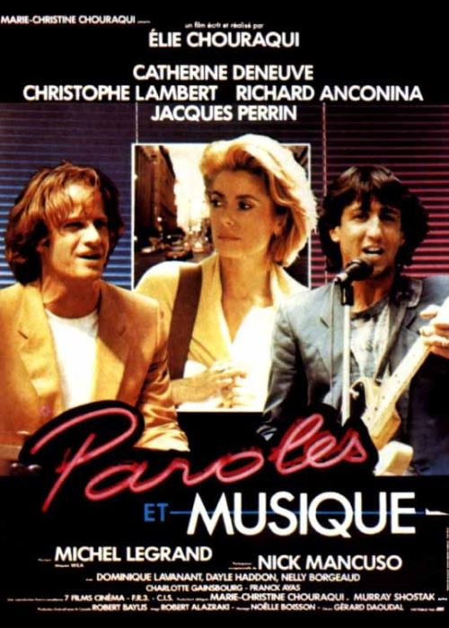 Paroles et Musique AFFICHE CINEMA ORIGINALE