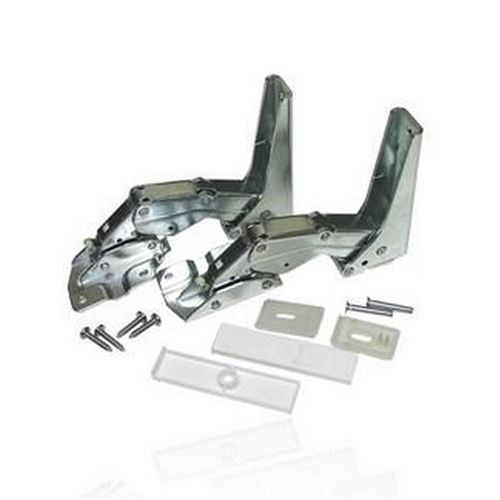 WHIRLPOOL Lot de 2 charni&egrave;res [040 2 + 040 5] R&eacute;frig&eacute;rateur, cong&eacute;lateur 481231018626, 00483621 