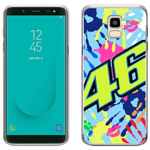 Coque pour Samsung Galaxy J6 -  Motogp Rossi Misano