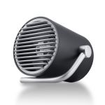iProtect Mini ventilateur USB en métal à pile - Ventilateur de bureau avec  hélice en noir