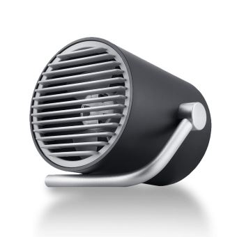 9€03 sur Mini Ventilateur USB Ultra Silencieux - Mini Ventilateur de Table  Portatif avec Technologie du Vent Turbo (Noir) - Ventilateur - Achat & prix