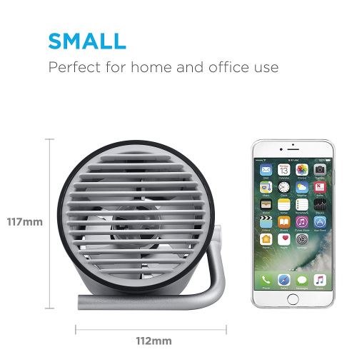 Mini Petit ventilateur de bureau USB pour étudiants aste, 2 vitesses,  réglable, mini, base stable, bureau, table, maison, silencieux