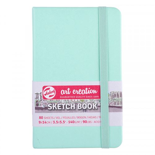 Carnet Croquis 9X14 Cm - 80 Feuilles - 140G - Menthe - Royal Talens
