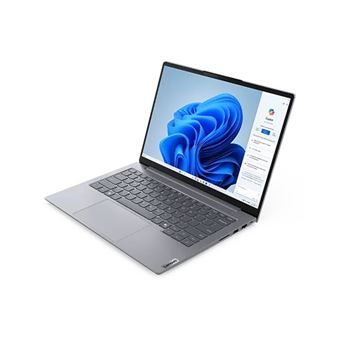 Lenovo ThinkBook 14 G7 ARP 21MV - Conception de charnière à 180 degrés - AMD Ryzen 7 - 7735HS / jusqu'à 4.75 GHz - Win 11 Pro - Radeon 680M - 32 Go RAM - 1 To SSD NVMe - 14" IPS 1920 x 1200 - Gigabit Ethernet - Wi-Fi 6E, Bluetooth - double ton gris ar