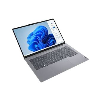 Lenovo ThinkBook 14 G7 ARP 21MV - Conception de charnière à 180 degrés - AMD Ryzen 7 - 7735HS / jusqu'à 4.75 GHz - Win 11 Pro - Radeon 680M - 32 Go RAM - 1 To SSD NVMe - 14" IPS 1920 x 1200 - Gigabit Ethernet - Wi-Fi 6E, Bluetooth - double ton gris ar