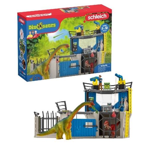 Non Communiqué Schleich - Grande Station De Recherche Dino - 41462 - A Partir De 4 Ans