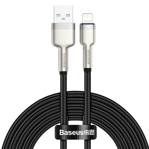 Câble BASEUS CALJK-B01 USB vers Lightning 2.4A 2m noir