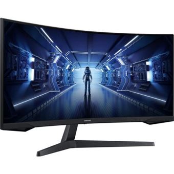 Ecran PC Gamer Incurvé  SAMSUNG  ODYSSEY G5  G55T C34G55TWWP  34   UWQHD  Dalle VA  1 ms - 1