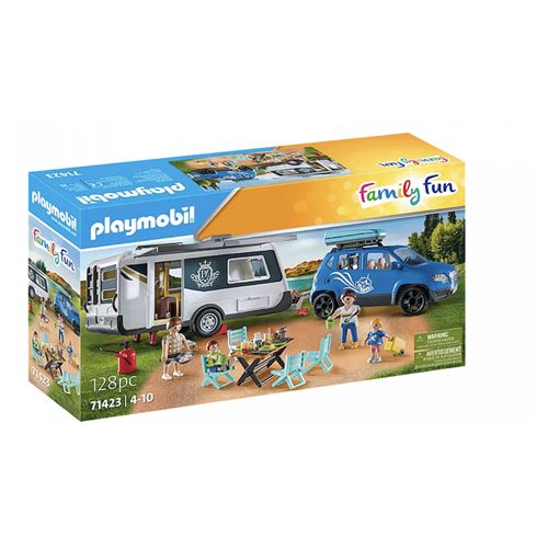 Acheter Playmobil Family Fun 71423 Famille avec voiture et caravane État correct - 222,40 € Playmobil Family Fun 71423 Famille avec voiture et caravane État correct - Playmobil reconditionné disponible sur Fnac