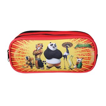 BAGTROTTER Zaino Asilo Kung Fu Panda, Rosso, 31x24x8 Cm, Leggero, In Poliestere, Con Spallacci Imbottiti, Per Bambini - 4