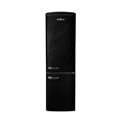 LINARIE R&eacute;frig&eacute;rateur cong&eacute;lateur retro LJCO250BLACK 244Litres noire