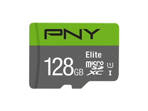 Non Communiqué Pny Elite - Carte Mémoire Flash - 128 Go - Uhs-I U1 / Class10 - Microsdxc Uhs-I