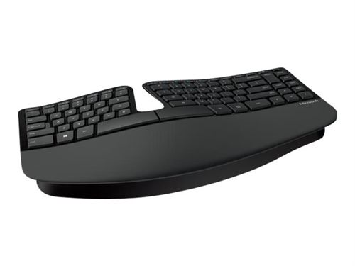 Microsoft Sculpt Ergonomic Keyboard For Business - Ensemble clavier et pavé numérique - sans fil - 2.4 GHz - R.-U.