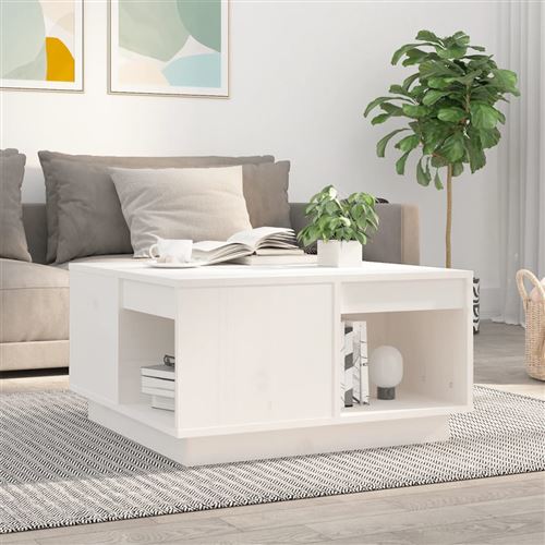 Vidaxl Blanc Table Basse - Image 2