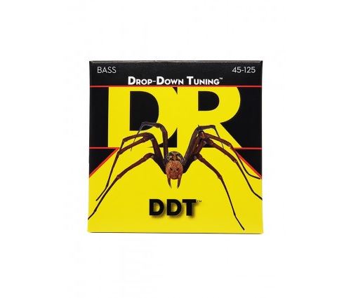 DR DDT5-45 - DDT - Drop Down Tuning, jeu guitare basse, 5 cordes Medium 45-125