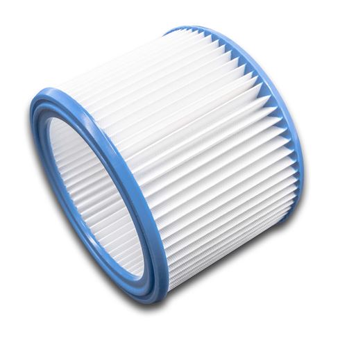 Vhbw filtre rond à plis pour aspirateur multifonction compatible avec WAP Attix 360-21, 360-2M, 550-01, 550-11, 550-2M