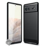 Coque Silicone Fine + Film écran Pour Google Pixel 6 - Transparent TP, Marque Htdmobiles, Neuf