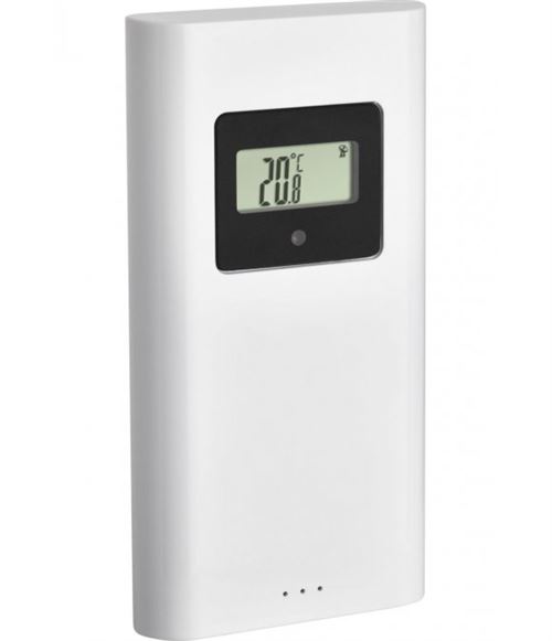 Thermomètre TFA Émetteur écran T 30.3242.02 blanc