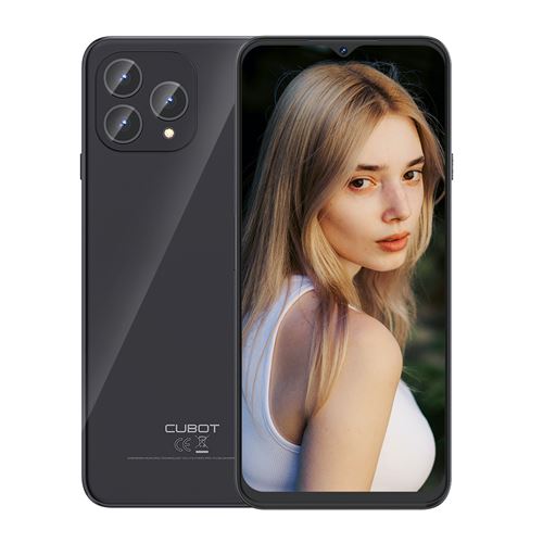 P80 CUBOT Android smartphone Noir -DOUBLE SIM 16Go(8+8) 256Go 6.58 (epaisseur 9.75mm 217g)