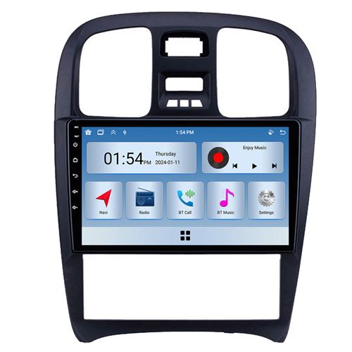 Autoradio RoverOne® Bluetooth CarPlay 2 Din 6Go RAM 128Go ROM pour Hyundai Sonata EF 2001-2012