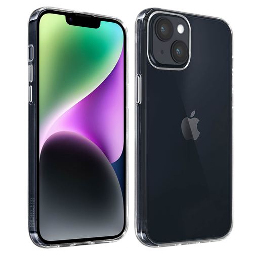 Coque pour iPhone 14 Plus Silicone Gel Souple Flexible Ultra-fine 0.3mm Avizar Transparent