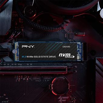 PNY CS2130 - SSD - 500 Go - interne - M.2 2280 - PCIe 3.0 x4 (NVMe) - AES 256 bits - 1