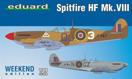 Spitfire Hf Mk.viii, Weekend Edition - 1:48e - Eduard Plastic Kits