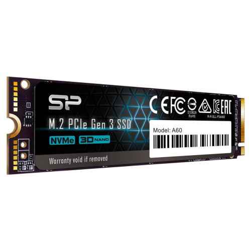 DISQUE DUR INTERNE SSD SILICON POWER P34A60 1To M.2 2280 PCIe 3.0 x4 NVMe  -SP001TBP34A60M28