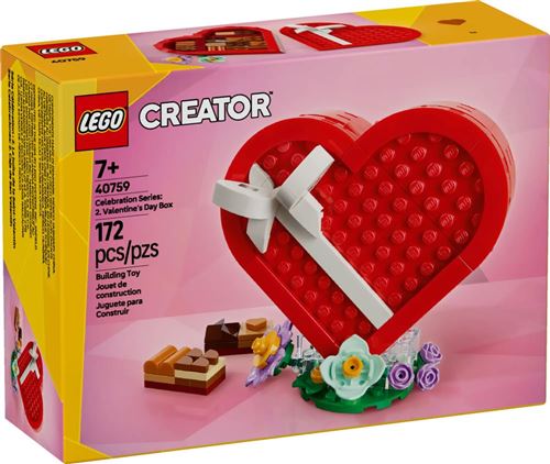 Lego® Creator 40759 Série Célébrations Coffret De La Saint-Valentin