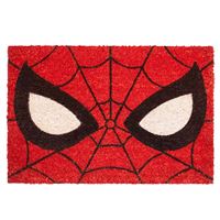 Paillasson Décoratif Antidérapant 40x60cm Masque de Super-Héros Spiderman Rouge / Noir