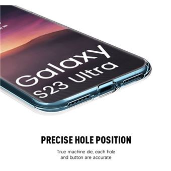 Coque pour Samsung Galaxy S23 ULTRA - Antichoc Protection TPU Souple  Transparent Phonillico® - Coque et étui téléphone mobile - Achat & prix