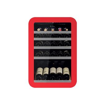 Le Chai LERETRO 40R - Cave à vin - largeur : 54.8 cm - profondeur : 54 cm - hauteur : 83.2 cm - 121 litres - classe G - rouge - 1