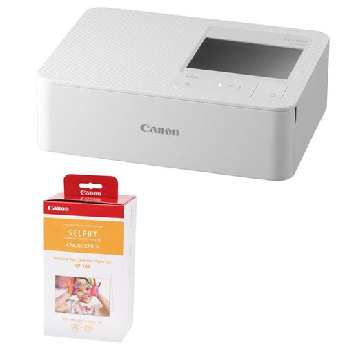 Imprimante SELPHY CP1500 BLANC+ RP108