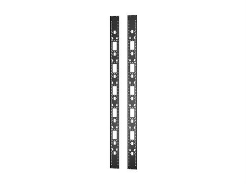 APC Easy Rack - Canal d'accessoire de rack (vertical) - noir - 48U (pack de 2)